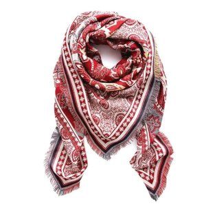 J Jill Floral Paisley Lightweight Scarf Wrap